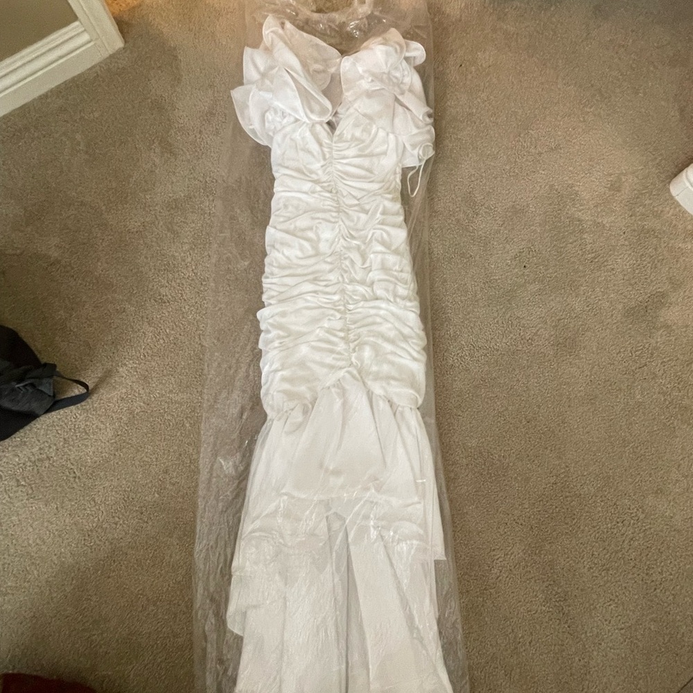 White dress